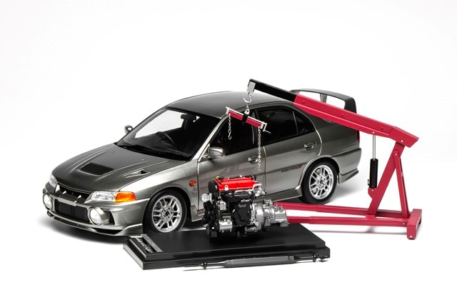 [美品] Schumacher Mi6 Evo ボディ・メカ付き 完成品 Amazon | ignition model 1/18 Mitsubishi Lancer Evolution VI