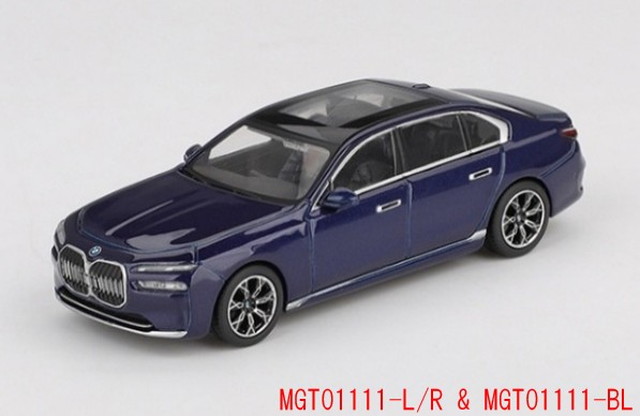 新品 MGT01111-R TSM MINI-GT 1/64 BMW i7 xDrive60 タンザナイト