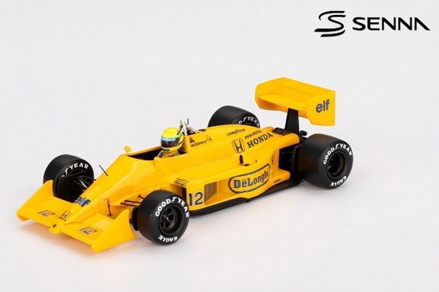 予約 TSM430892 TSM 1/43 ロータス 99T F1 モナコ Monaco GP 1987 優勝