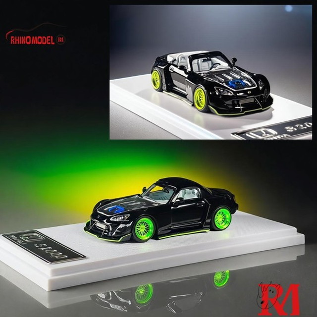 ミニカー HONDA S2000 MINI GT 1/64 Honda S2000 (AP2) Type S アペックスブルー