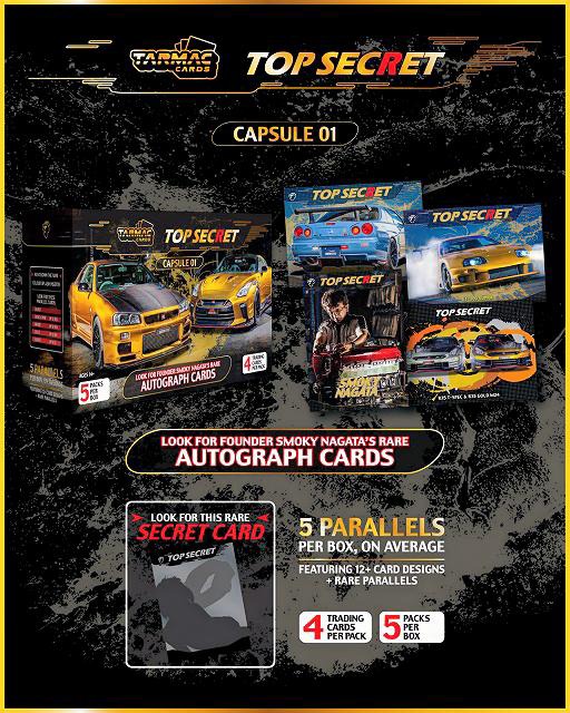新品 TC-TSE-01 Tarmac Works TARMAC CARDS Top Secret Capsule 01