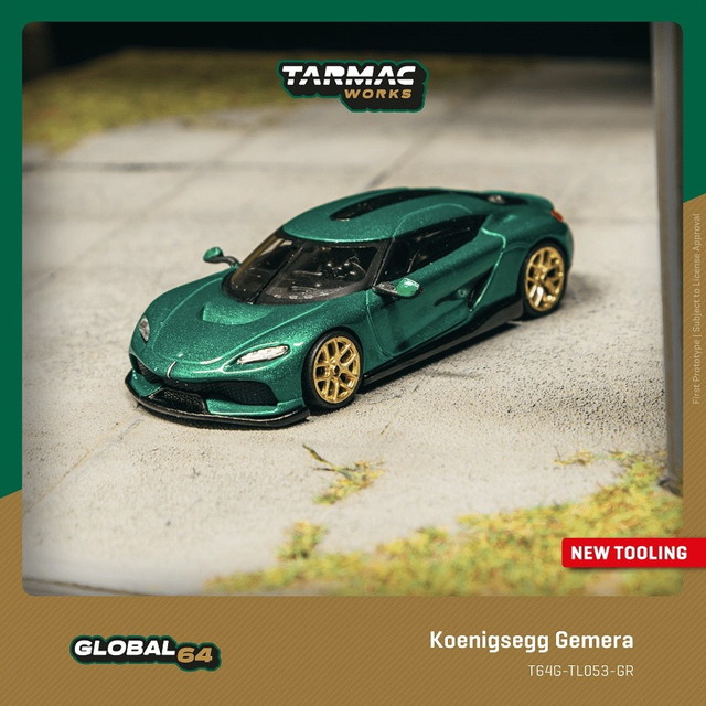 その他 mg Tarmac Works 1/64 Koenigsegg Regera Red Metallic - GLOBAL64