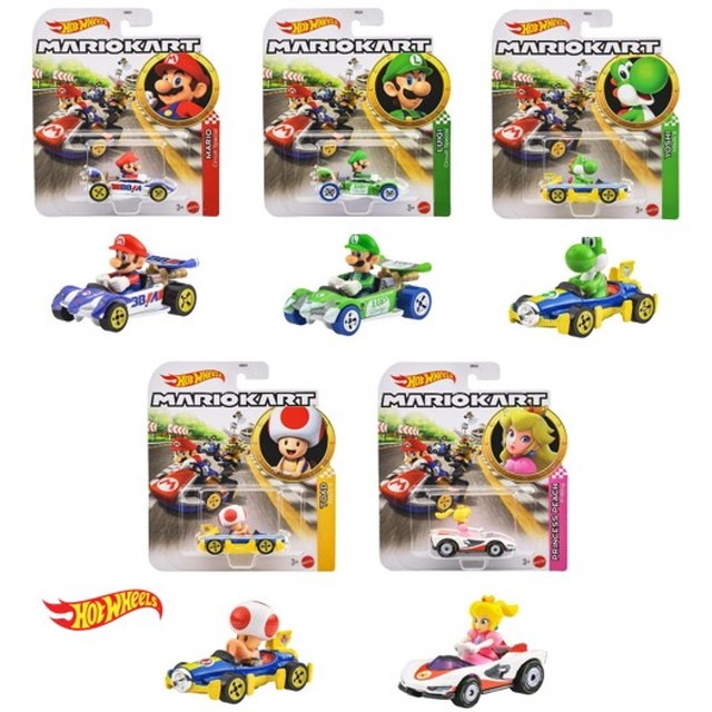 予約 GBG25-988T ホットウィール マリオカート アソート （1