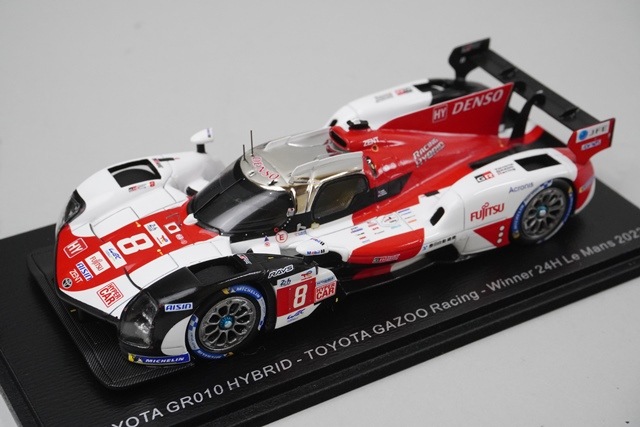 1/43 スパーク 43LM22 トヨタ GR010 ハイブリッド ガズーレーシング