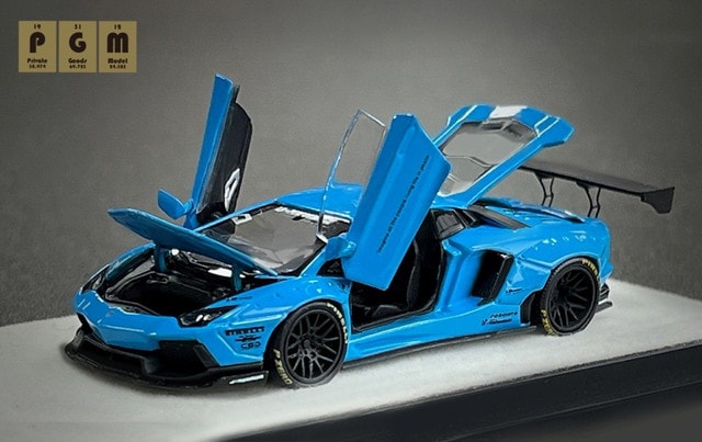 予約 PGM-640413A PGM 1/64 LBWK LP700-4 フルオープン BB Blue