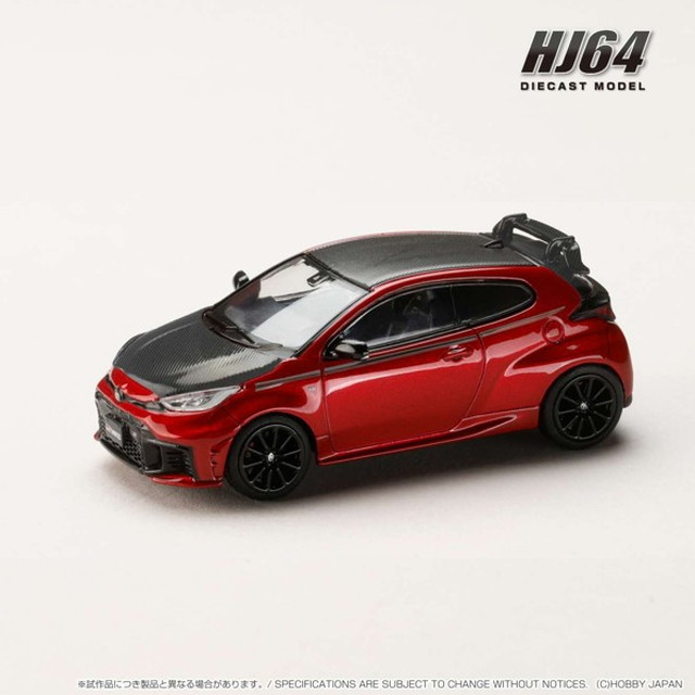 新品 HJ644087R ホビージャパン 1/64 トヨタ GR ヤリス RZ