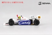ͽ�� MGT01118-BL TSM MINI-GT 1/64  �ȡ���ޥ� TG184 F1 ��ʥ� Monaco GP 1984 2�����޼� #19 A. ���� ���֥ꥹ��������