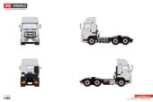 ͽ�� 01-5193 WSI 1/50   Isuzu ISUZU GIGA SHORT-CAB 6X4 Grey ������ ���� ���硼�ȥ���� 6x4 ���졼