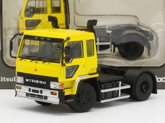 新品 T66302 Model One 1 1/64 三菱 ふそう ザ・グレート イエロー