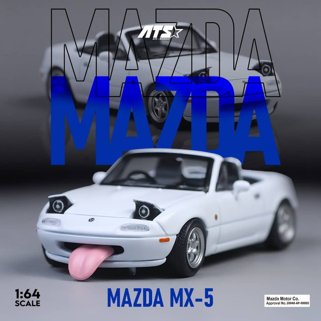 新品 ATS880101 ATS 1/64 マツダ ユーノスロードスター MX-5 Eunos
