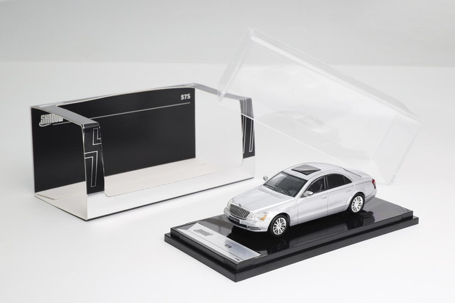 新品 LL-023-94 Shadow 1/64 マイバッハ Maybach 57S Silver(LHD