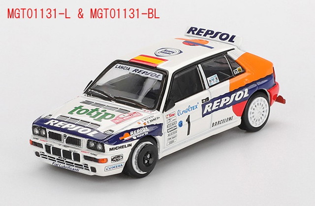 新品 MGT01131-BL TSM MINI-GT 1/64 ランチア デルタ HF