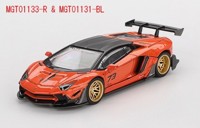 予約 MGT01133-R TSM MINI-GT 1/64 LB☆WORKS ランボルギーニ アヴェン
