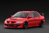 ���� IG3833 �����˥å�����ǥ� 1/18 ��ɩ Mitsubishi Lancer EvolutionVI MR (CT9A) Red 