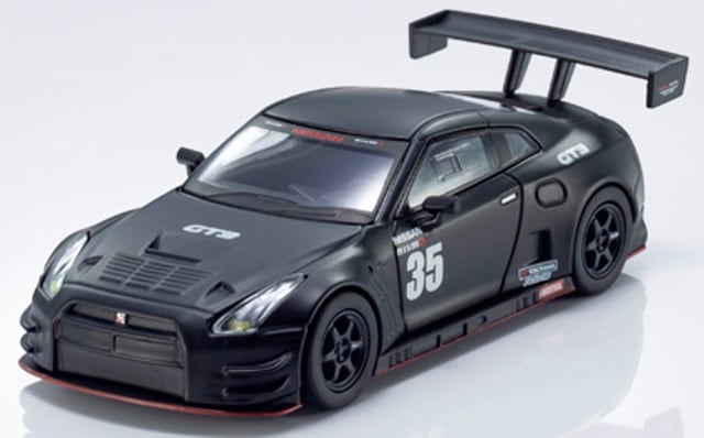 新品 K07131LBK 京商 1/64 [MOTN] 日産 ニスモ R35 GT-R GT3 テスト