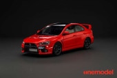 ͽ�� OM26M06 onemodel 1/18 ��ɩ Lancer Evolution X Final Edition Rally Red