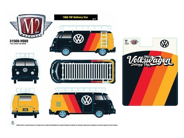 ヴィンテージ DENNISON ミニタグ　一箱　b26 予約 31500-HS69 M2マシーンズ 1/64 フォルクスワーゲン 1960 VW