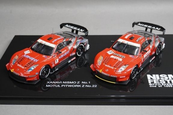 1/43 エブロ 999NF-REM05-01 ディーラー特注 日産 05 ニスモ Z 後期型