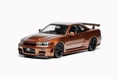  M83414 ⡼إå 1/18 Nissan Skyline GT-R (R34) CUSTOMIZED VERSION Metal Bronze
