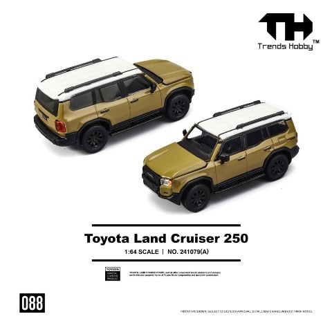 新品 241079-A Trends Hobby 1/64 トヨタ ラウンドクルーザー Toyota