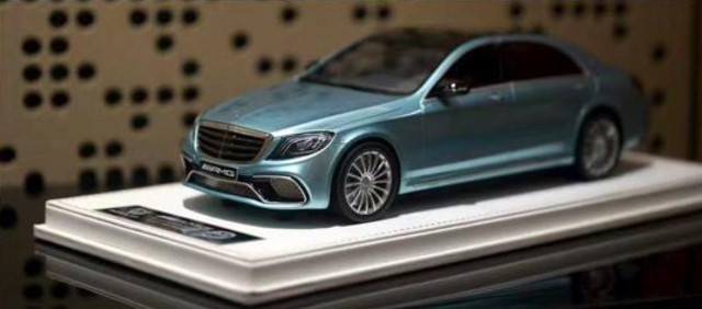 予約 Vehicle Art 1/18 メルセデス ベンツ Mercedes Benz S65 Glacier