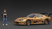 ���� IG3742 �����˥å�����ǥ� 1/18 TOP SECRET GT300 Supra (A80) Gold With Mr.Nagata ��web����
