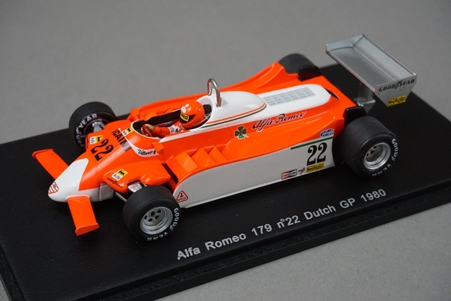 特価　スパーク 1/43 アルファロメオ 179 カナダGP 1980 Amazon | Spark スパーク 1/43 Alfa Romeo アルファロメオ 179 ドイツ