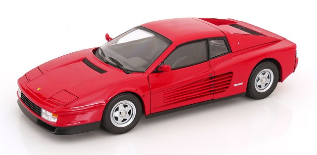 予約 KKDC120201 KK scale 1/12 フェラーリ Testarossa 1986 レッド