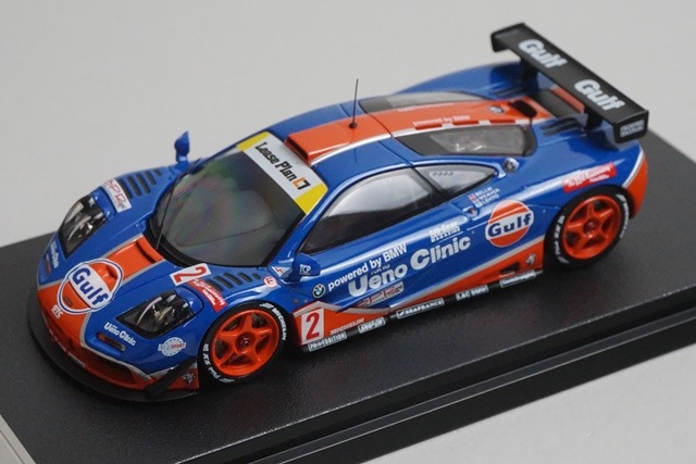 マクラーレン 1/43 HPI 8256 マクラーレン F1 GTR 鈴鹿 1996 #2, Boost Gear