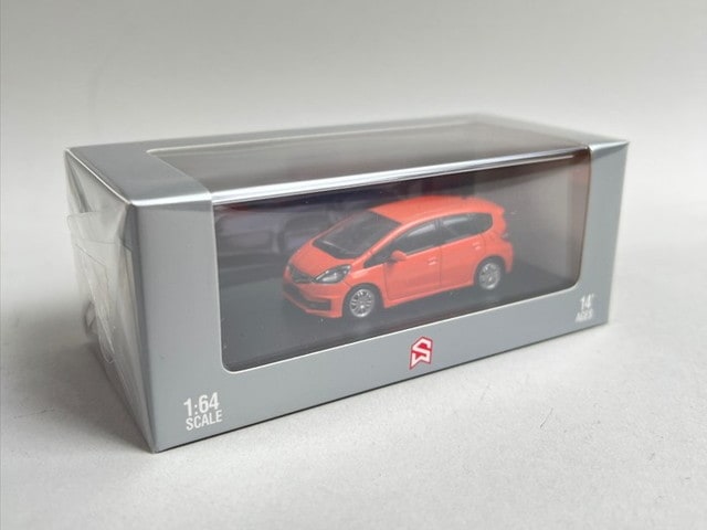 新品 SW Street Weapon 1/64 ホンダ フィット Honda JAZZ GE8 RS Red