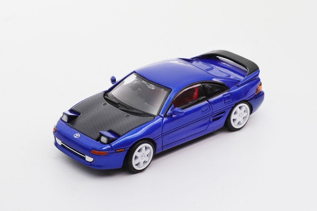 新品 LL-003-7 DCT 1/64 トヨタ Toyota MR-2 Blue Carbon Cover (RHD