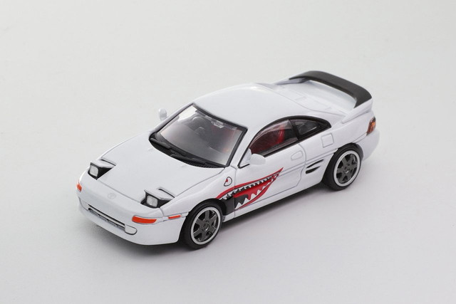 予約 LL-003-9 DCT 1/64 トヨタ Toyota MR-2 White Shark Mouth