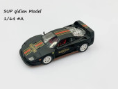 ͽ��  Sup Qidian Model 1/64  F40 (F120) Matt Black Martini