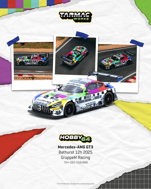 予約 T64-062-25BH888 Tarmac Works 1/64 メルセデス AMG Mercedes-AMG