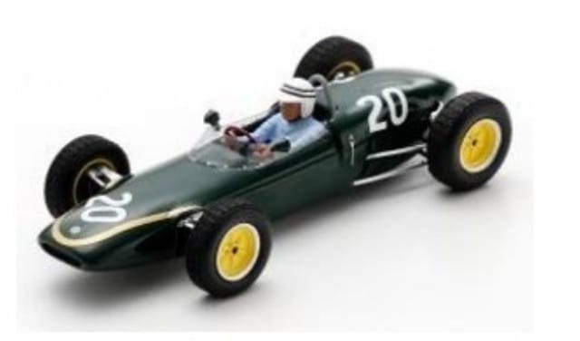予約 S7138 スパーク 1/43 ロータス Lotus 21 #20 6th F1 南アフリカ