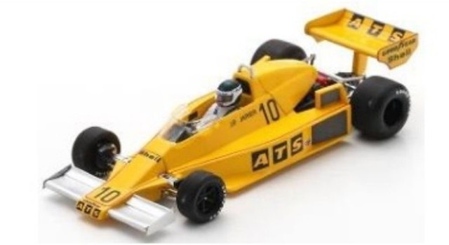 新品 S3942 スパーク 1/43 ATS HS1 #10 F1 Practice モナコ Monaco GP