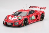 ͽ�� TS0644 TopSpeed 1/18 ���ܥ졼 ����٥å� Z06 GT3.R �롦�ޥ�24���� 2025 #13 AWA Racing 