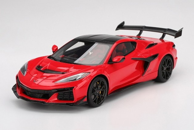 予約 TS0647 TopSpeed 1/18 シボレー コルベット ZR1 Torch ?Red