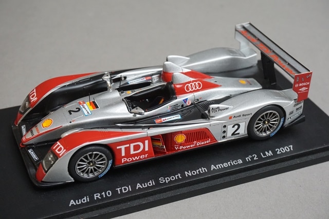 1/43 スパーク S0682 アウディ R10 TDI スポーツ 北アメリカ ルマン