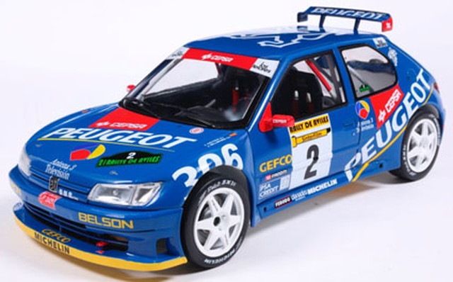 ミニカー 1/18 PEUGEOT 306 MAXI  solido 京商 ミニカー | SOLIDO 1/18 プジョー 306 マキシ モンブランラリー