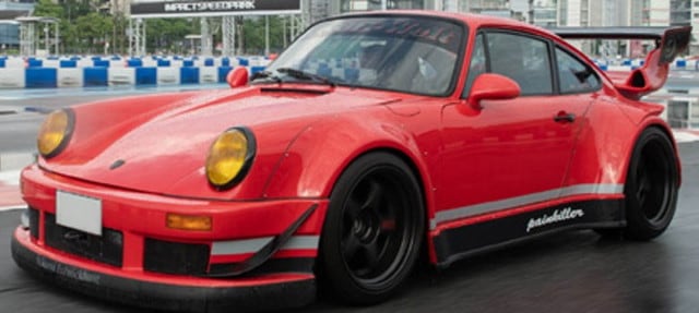 予約 S4318502 SOLIDO 1/43 RWB ボディキット PAINKILLER 2008 (レッド