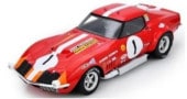 ͽ 18S853 ѡ 1/18  Corvette C3 #1 롦ޥ Le Mans 24H 1969 H. Greder - R. Wisell 
