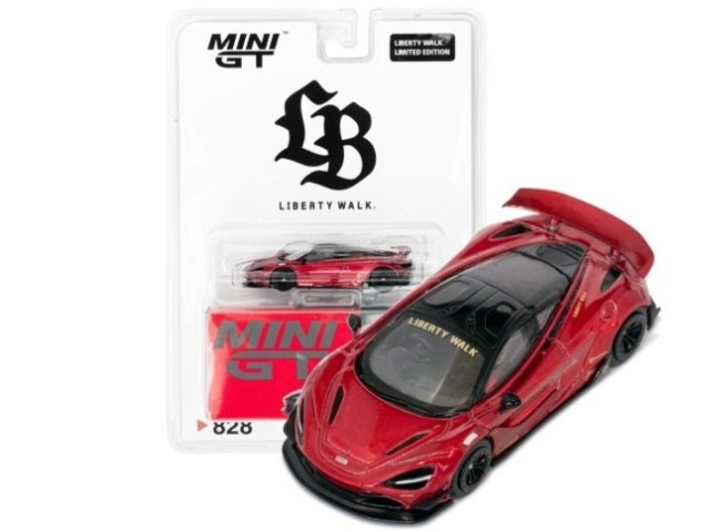 新品 MC201-RD TSM MINI-GT 1/64 マクラーレン McLaren 720S LB
