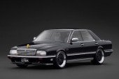 ���� IG3900 �����˥å�����ǥ�  1/18 Nissan ���� GLORIA CIMA (Y31) Black 
