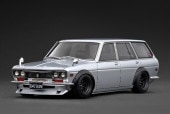 ���� IG3860 �����˥å�����ǥ�  1/18  Datsun Bluebird Wagon (510) Silver ����50�� 