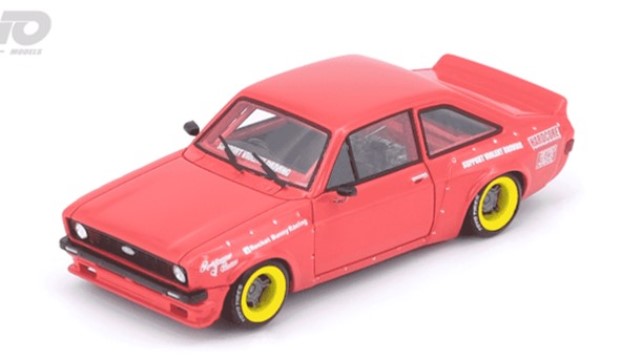 予約 IN64R-MK2P-RED INNO イノモデル 1/64 フォード Ford エスコート