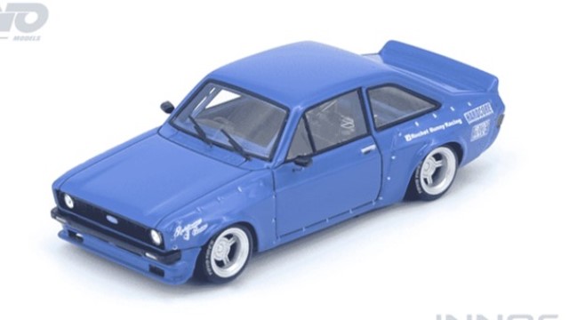 予約 IN64R-MK2P-BLUE INNO イノモデル 1/64 フォード Ford エスコート