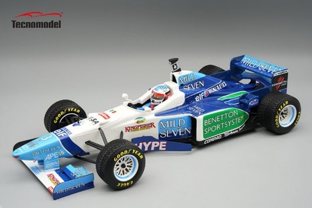 新品 TMD18-423A テクノモデル 1/18 ベネトン B196 イギリスGP 1996 #3