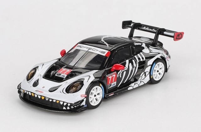 予約 MGT01143-BL TSM MINI-GT 1/64 ポルシェ Porsche 911 GT3 R IMSA