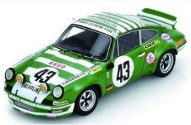 予約 S9784 スパーク 1/43 ポルシェ Porsche Carrera RSR 2.8 #43 Le